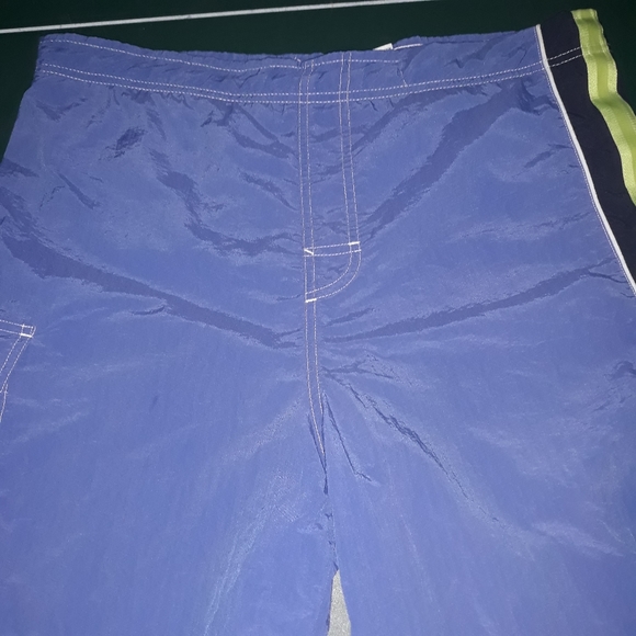 Greendog men's swimsuit blue neon size Large bathing suit trunks board shorts - Picture 9 of 12